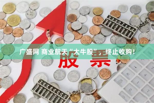 广盛网 商业航天“大牛股”，终止收购！